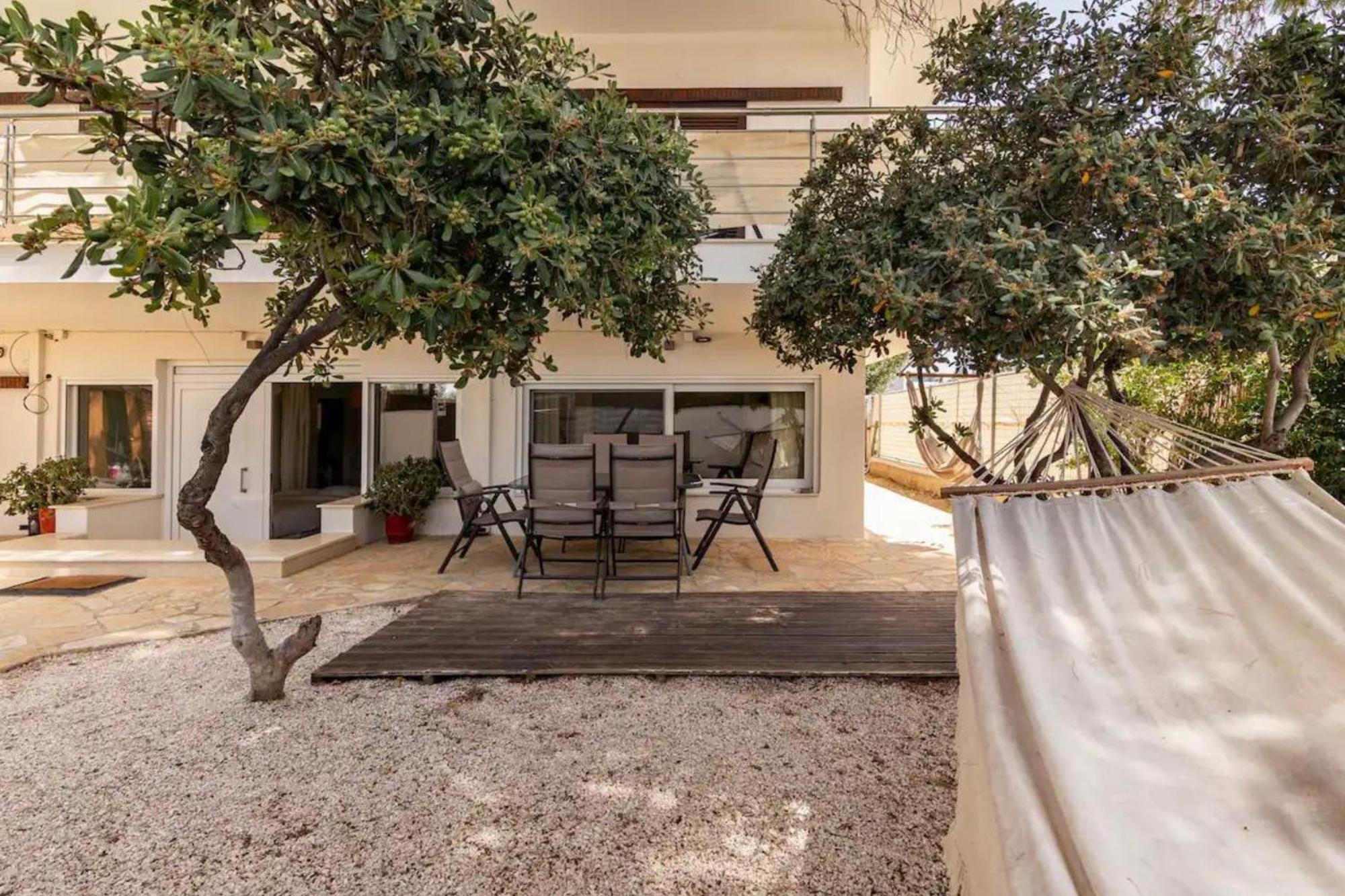 Rafia Loft Loutraki, Garden & Pool Table - Beach Loutráki Exterior foto